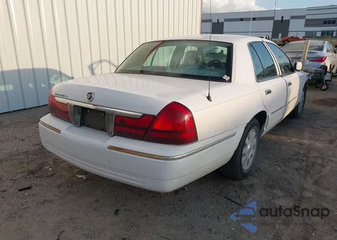 2005 Mercury Grand Marquis Ls/Lse из США, поврежденный, VIN 2MEHM75W75X658063
